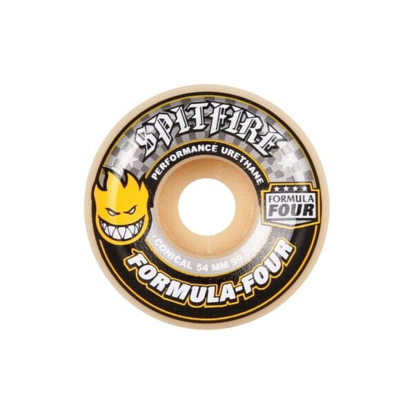 Ruedas Spitfire F4 99D Conical Amarillo 54mm