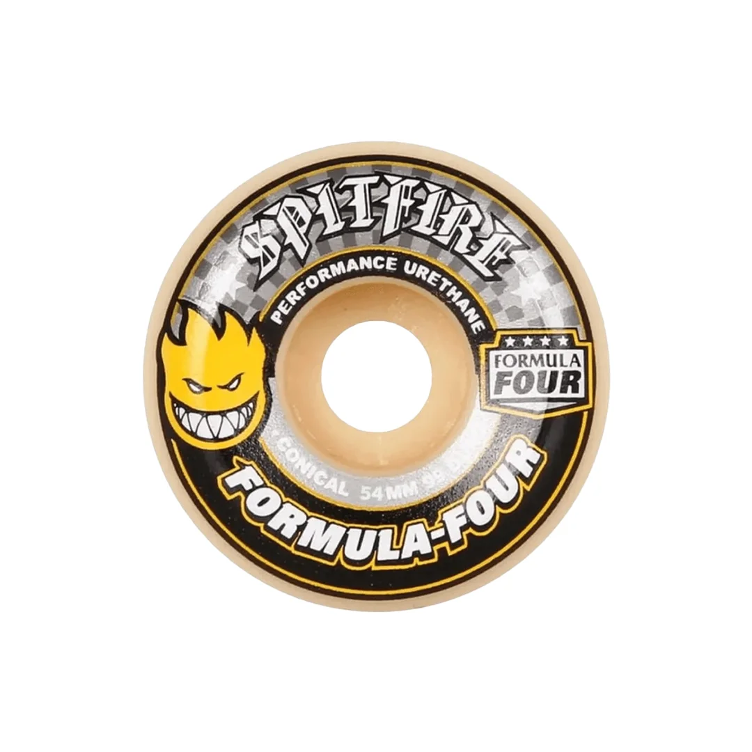 Ruedas Spitfire F4 99D Conical Amarillo 54mm