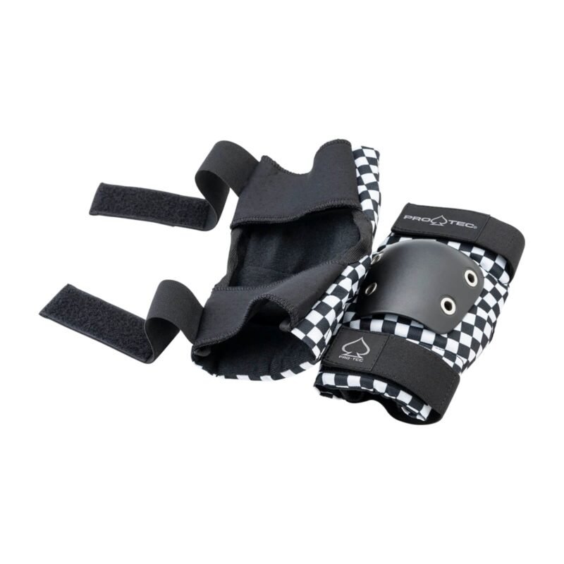 Set de Protecciones Pro-Tec Street Gear Junior Blanco Negro Talla S - Imagen 3