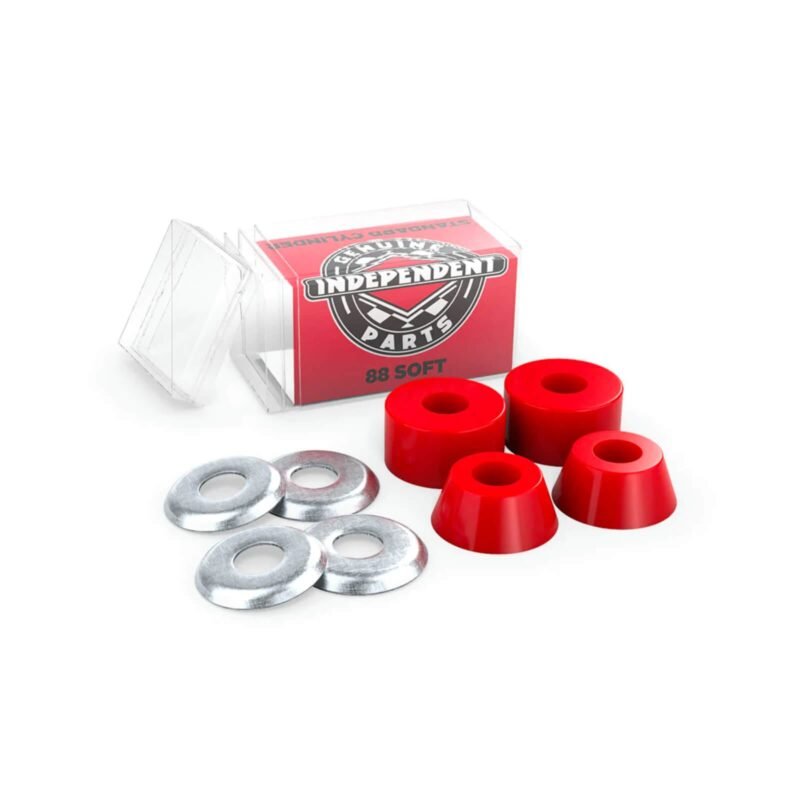 Gomas Cilíndricas Independent 88A Soft Rojo