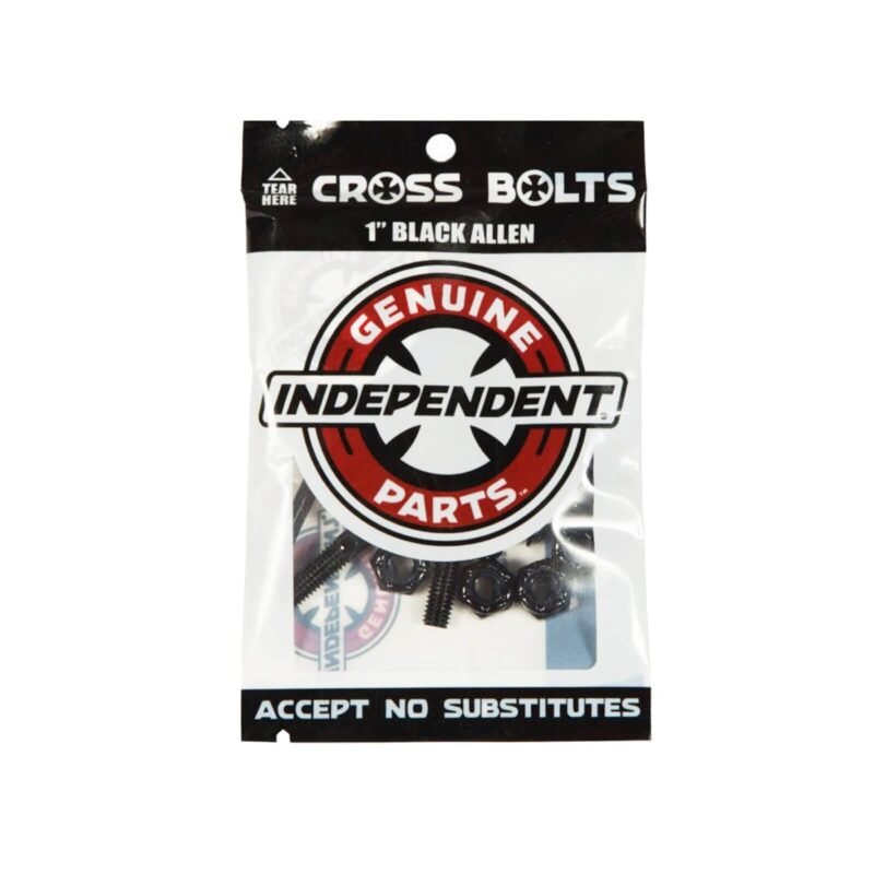 Tornillos Independent Cross Bolts Allen Negro 1"