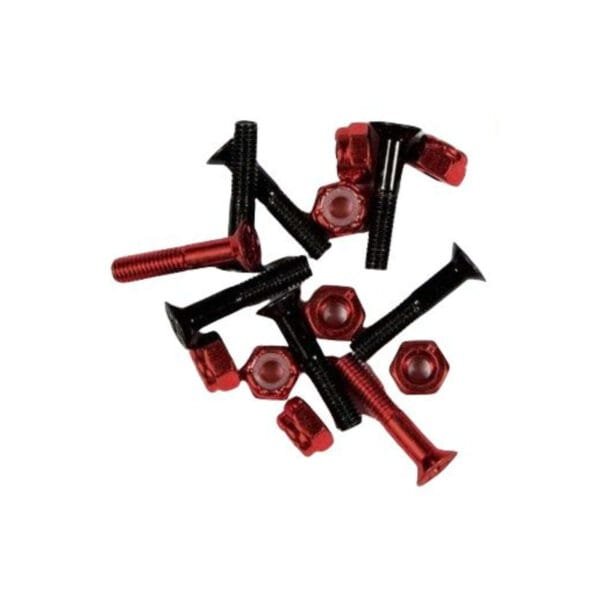 Tornillos Independent Cross Bolts Phillips Rojo Negro 1" - Imagen 2