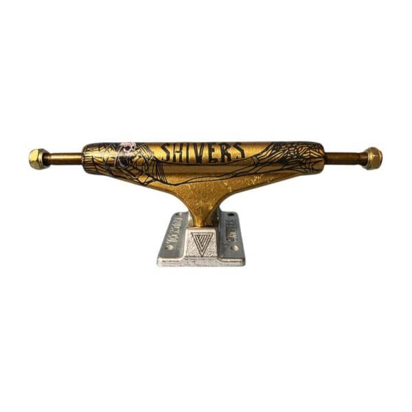 Trucks Shivers Telaraña Oro Plata 8.5"