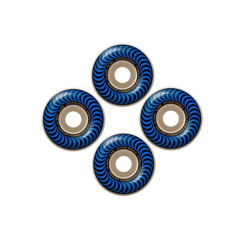 Ruedas Spitfire F4 101D Classic Azul 56mm - Imagen 2