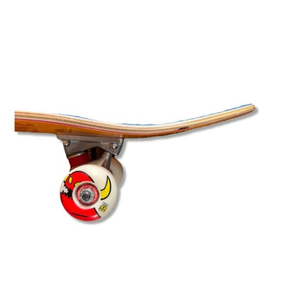 Patineta Toy Machine Bored Sect Azul Naranja 7.875" - Imagen 4