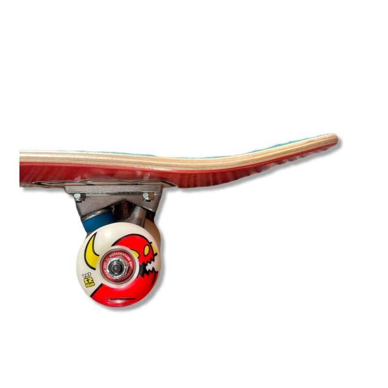 Patineta Toy Machine Fists Mini Rojo 7.38" - Imagen 4