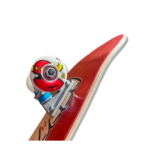 Patineta Toy Machine Fists Mini Rojo 7.38" - Imagen 3