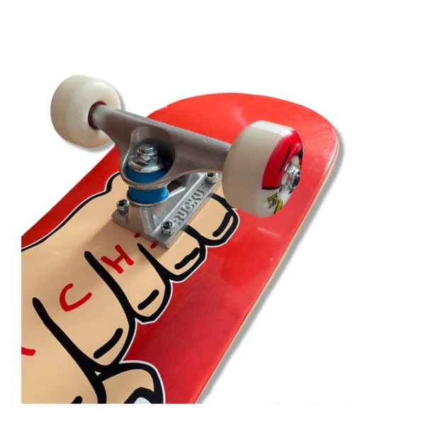 Patineta Toy Machine Fists Mini Rojo 7.38" - Imagen 2