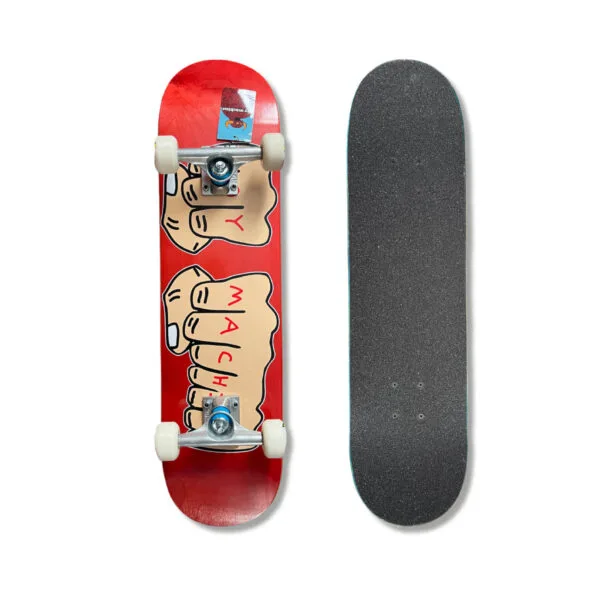 Patineta Toy Machine Fists Mini Rojo 7.38"