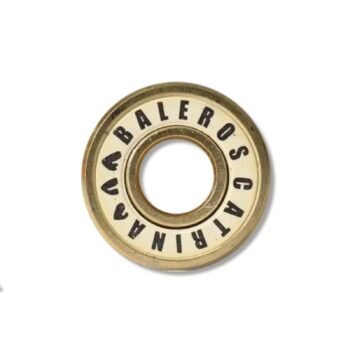 Baleros Catrina Teflón Oro y Blanco Abec 9