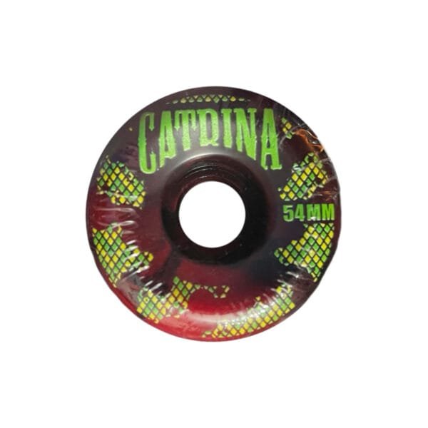 Ruedas Catrina Serpiente Rojo Negro 54mm