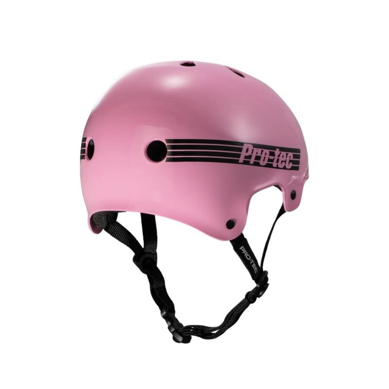 Casco Pro-Tec Old School Gloss Pink Talla M - Imagen 2