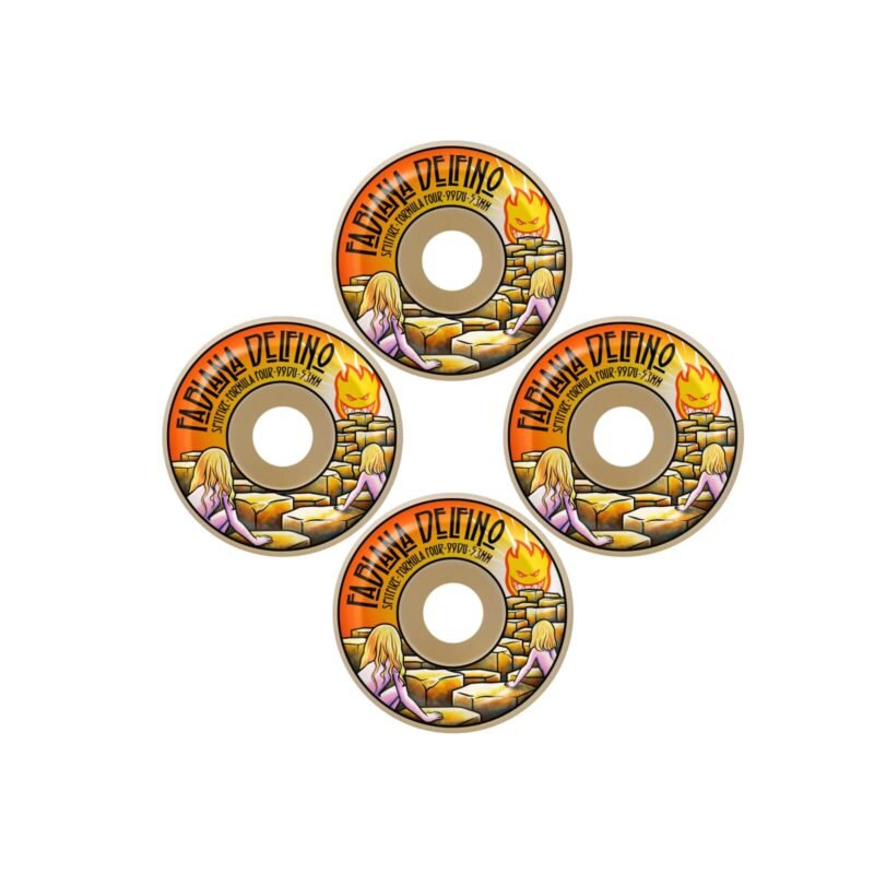 Ruedas Spitfire F4 Fabiana Conical Full 99D 53mm - Imagen 2