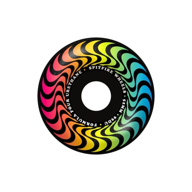 Ruedas Spitfire F4 Radial Trippy Swirl Black 99D 54mm