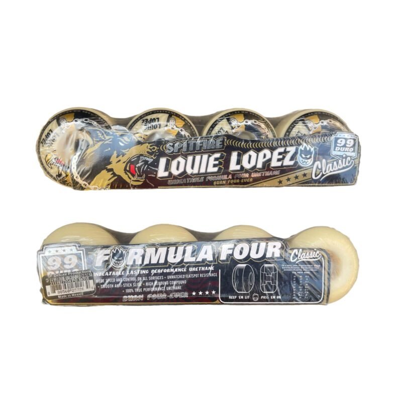 Ruedas Spitfire F4  Louie Unchamed Classic 99D 54mm - Imagen 3