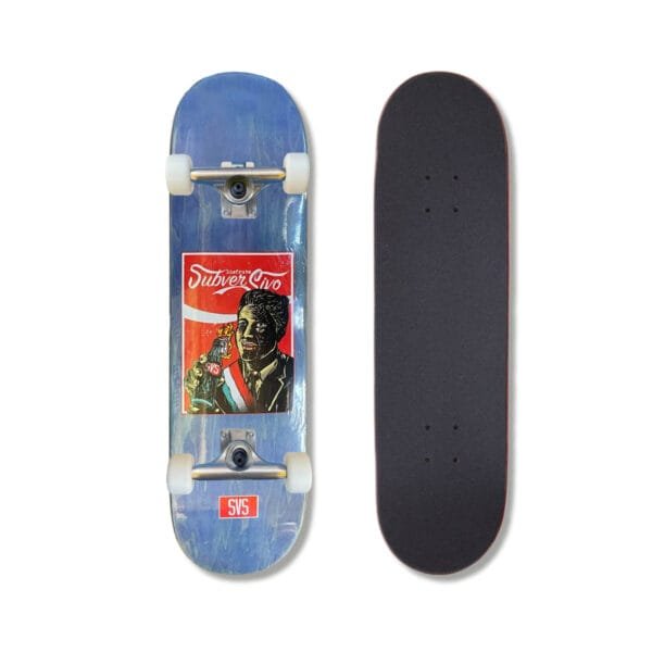 Patineta Armada SVS (Subversivo) Disfruta Azul 8"
