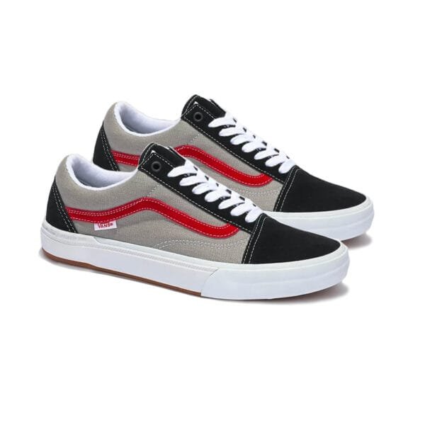 Tenis Vans Mn BMX Old Skool Black Gray Red 23.5 MX - Imagen 2