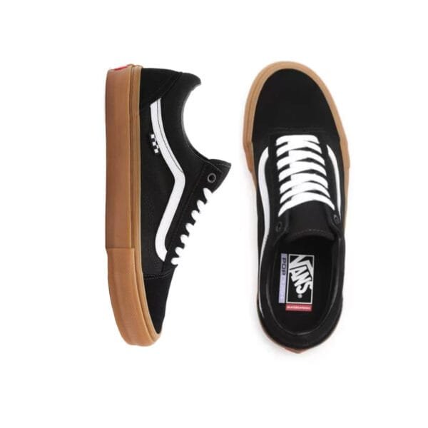Tenis Vans Mn Skate Old Skool Black Gum 26.5 MX - Imagen 3