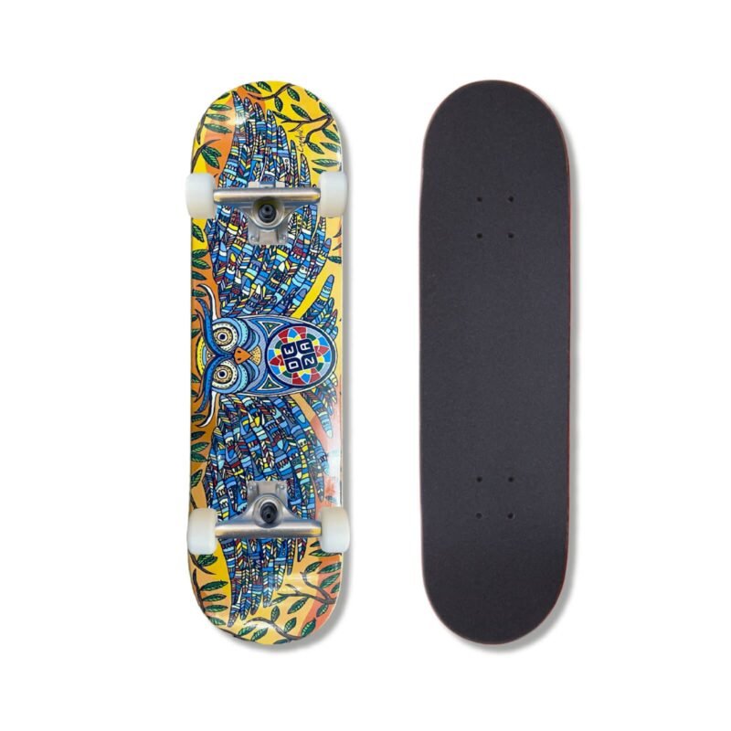 Patineta Armada Deza Serie Animales Endémicos Búho Multicolor 7.5"
