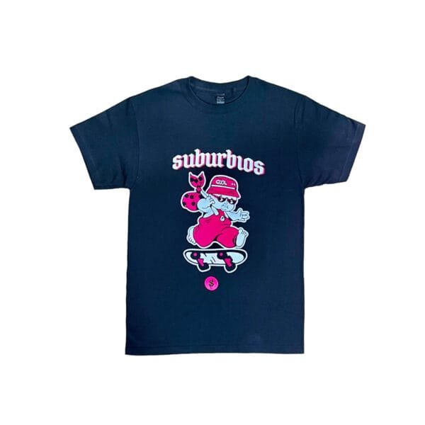 Playera Suburbios Jimmi and Friends Negra