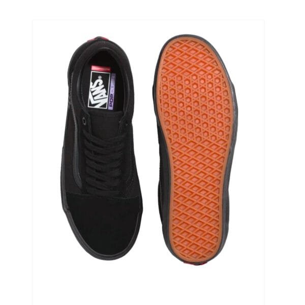 Tenis Vans Mn Skate Old Skool Black Black 24MX - Imagen 4