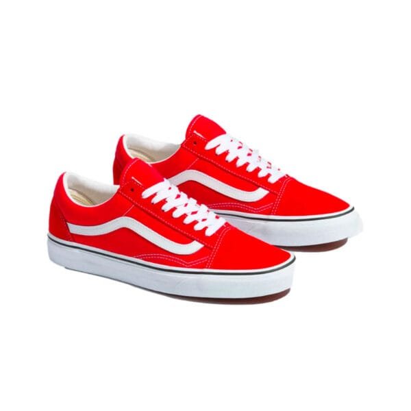 Tenis Vans Ua Old Skool Racing Red / True 27 MX - Imagen 2