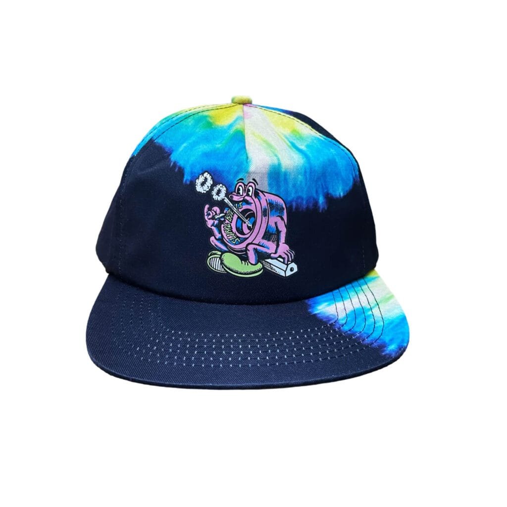 Gorra Slime Balls Puff Balls Mid Profile Dark Rainbow - Imagen 3