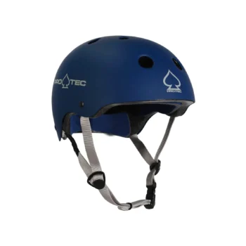 Casco Pro-Tec Azul Mate Niño Talla XS