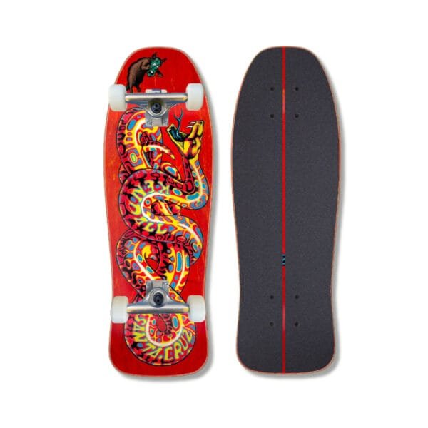 Patineta Armada Santa Cruz Kendall Snake Reissue 9.9"