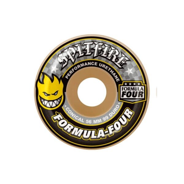 Ruedas Spitfire F4 99D Conical Amarillo 56mm