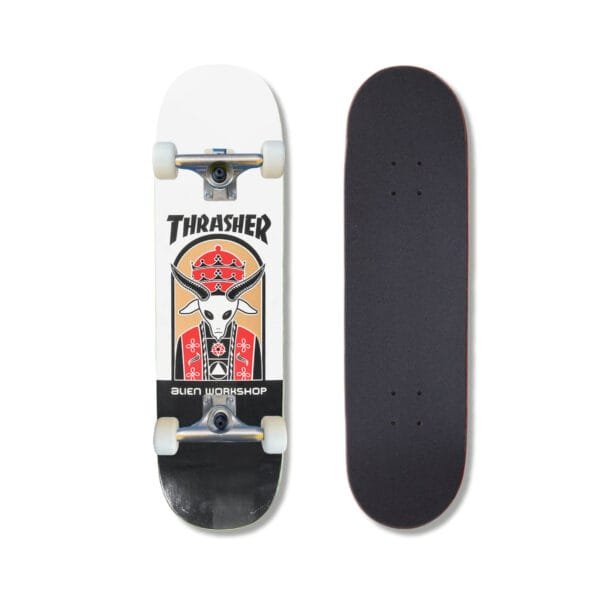 Patineta Armada Alien Workshop X Thrasher Priest 8.5"