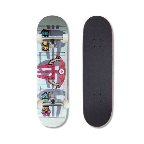 Patineta Armada Toxina Mounstros 8.25"