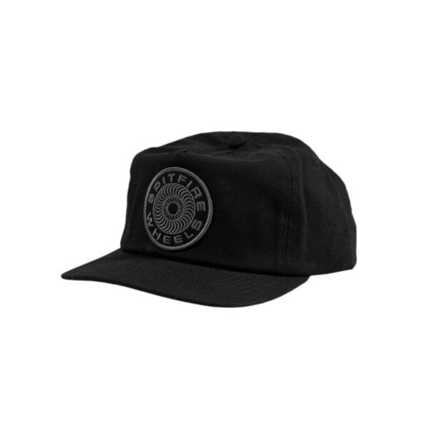 Gorra Spitfire Classic 87' Swirl Patch Snapback Hat Black