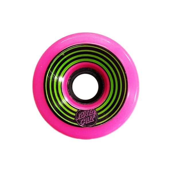 Ruedas Santa Cruz Full Pink Longboard 65mm