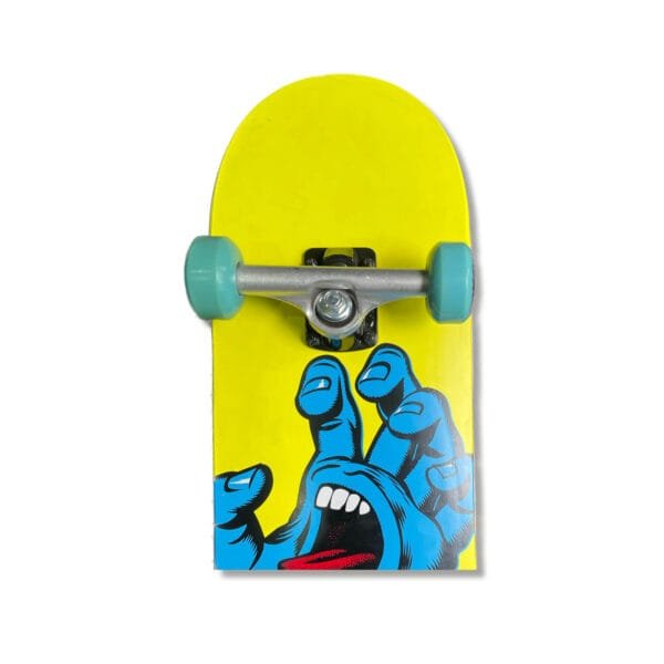 Patineta Santa Cruz Screaming Hand Yellow 7.75" - Imagen 3