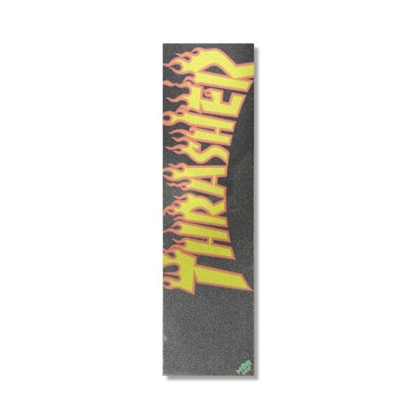 Lija Mob Grip Thrasher Yellow and Orange Flame