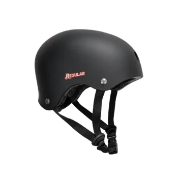 Casco Regular Profesional Negro Mate