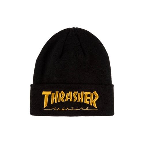 Beanie Thrasher EMB Logo Gold