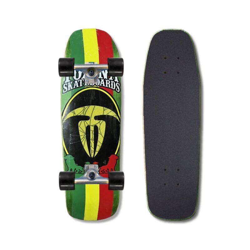 Patineta Cruiser Armada Toxina Rastafari 9"