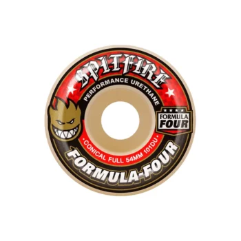 Ruedas Spitfire F4 101D Conical Full Nat Rojo 54mm