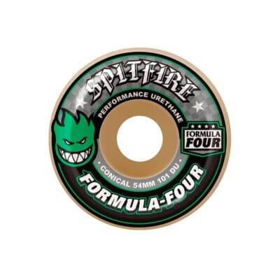 Ruedas Spitfire F4 101D Conical Nat Verde 54mm