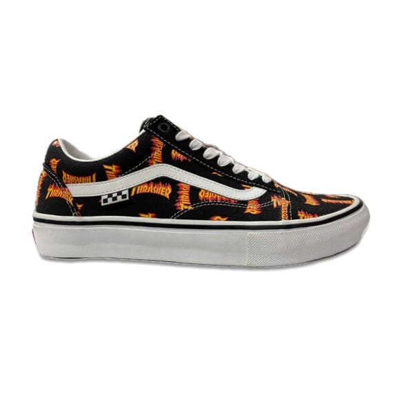 Tenis Vans Skate Old Skool Thrasher 27 MX