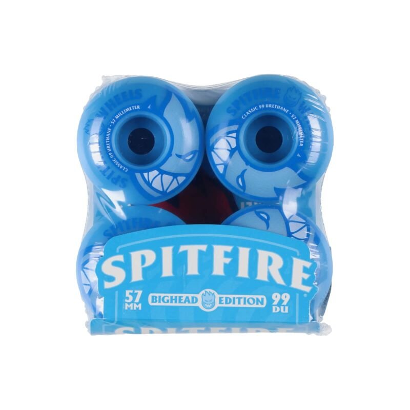 Ruedas Spitfire Neon Bighead Azul 99D 57mm - Imagen 4