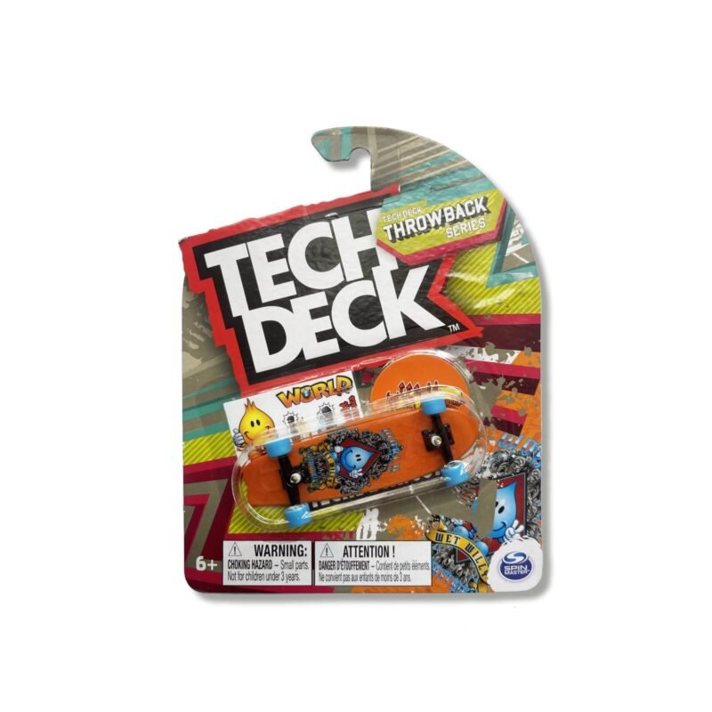 Fingerboard Tech Deck Throwback Series World Industries Old School Rare