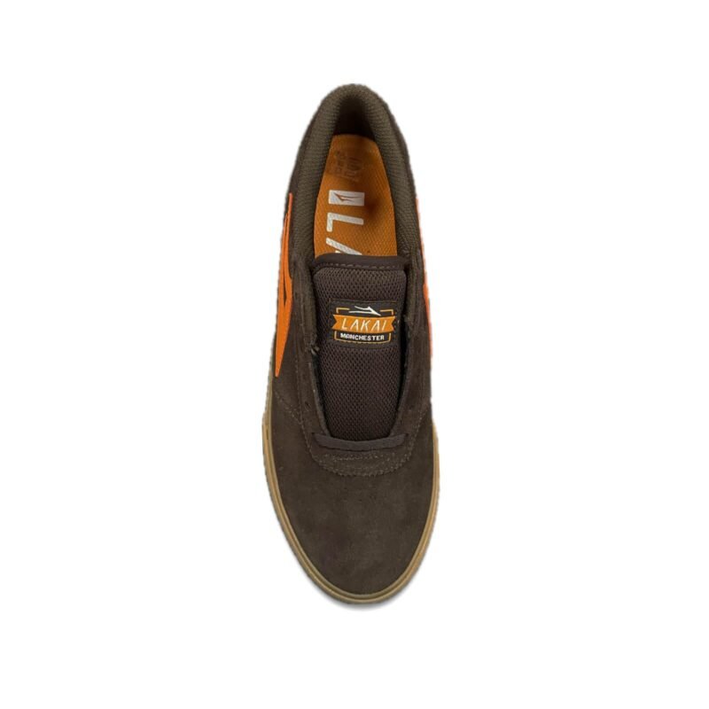 Tenis Lakai Manchester Chocolate Gum Suede 26 MX - Imagen 5