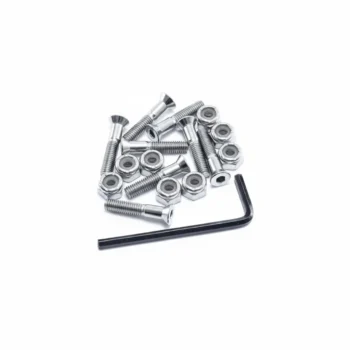 Tornillos Catrina Allen Plata 1"