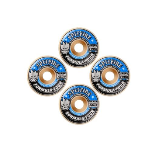 Ruedas Spitfire F4 99D Conical Full Azul 56mm - Imagen 2