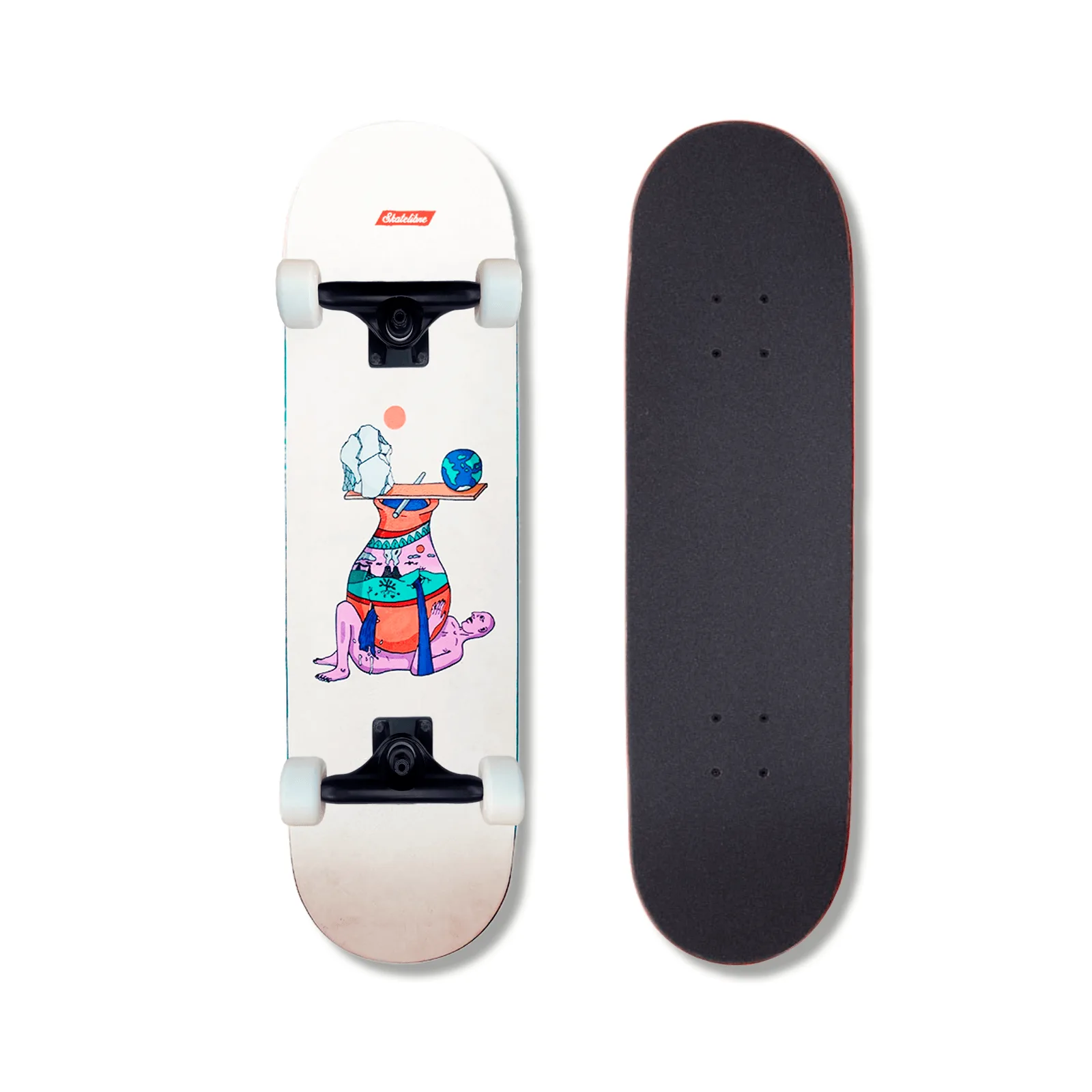 Patineta Armada Skatelibre Wobble Pot – Suburbios Skate