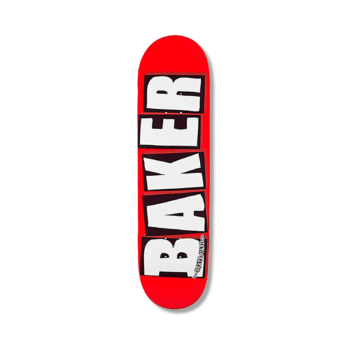 Tabla Baker Brand Logo Red 8.38"