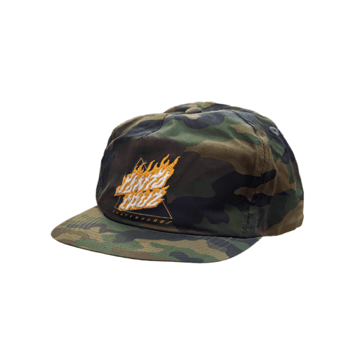 Gorra Santa Cruz Not a Dot Flames Camo